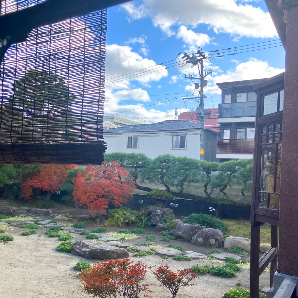 お店からの景色